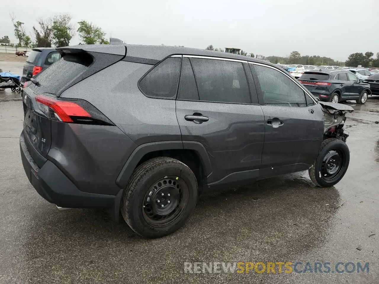 3 fotografías del automóvil dañado 2T3H1RFV3RC285200 TOYOTA RAV4 2024