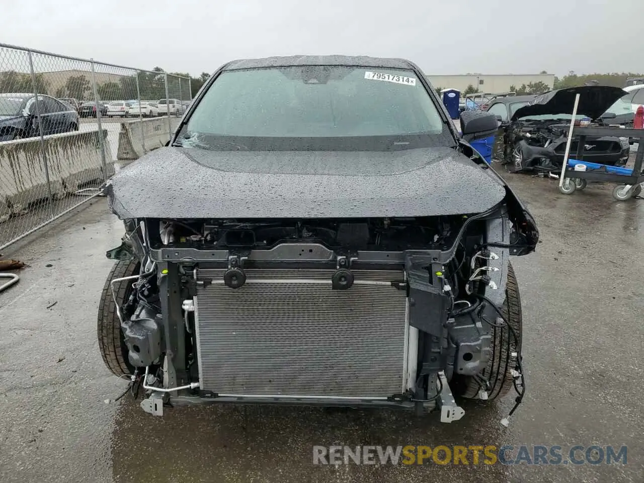 5 fotografías del automóvil dañado 2T3H1RFV3RC285200 TOYOTA RAV4 2024