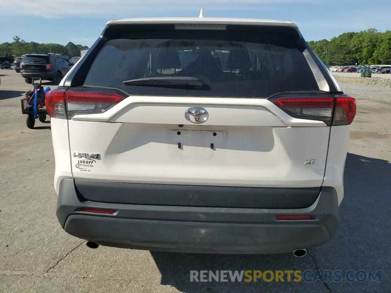 6 fotografías del automóvil dañado 2T3H1RFV3RW316038 TOYOTA RAV4 2024