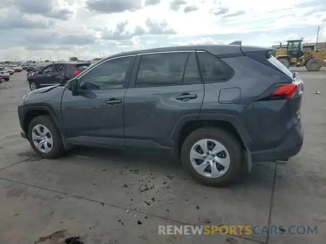 2 fotografías del automóvil dañado 2T3H1RFV3RW346947 TOYOTA RAV4 2024