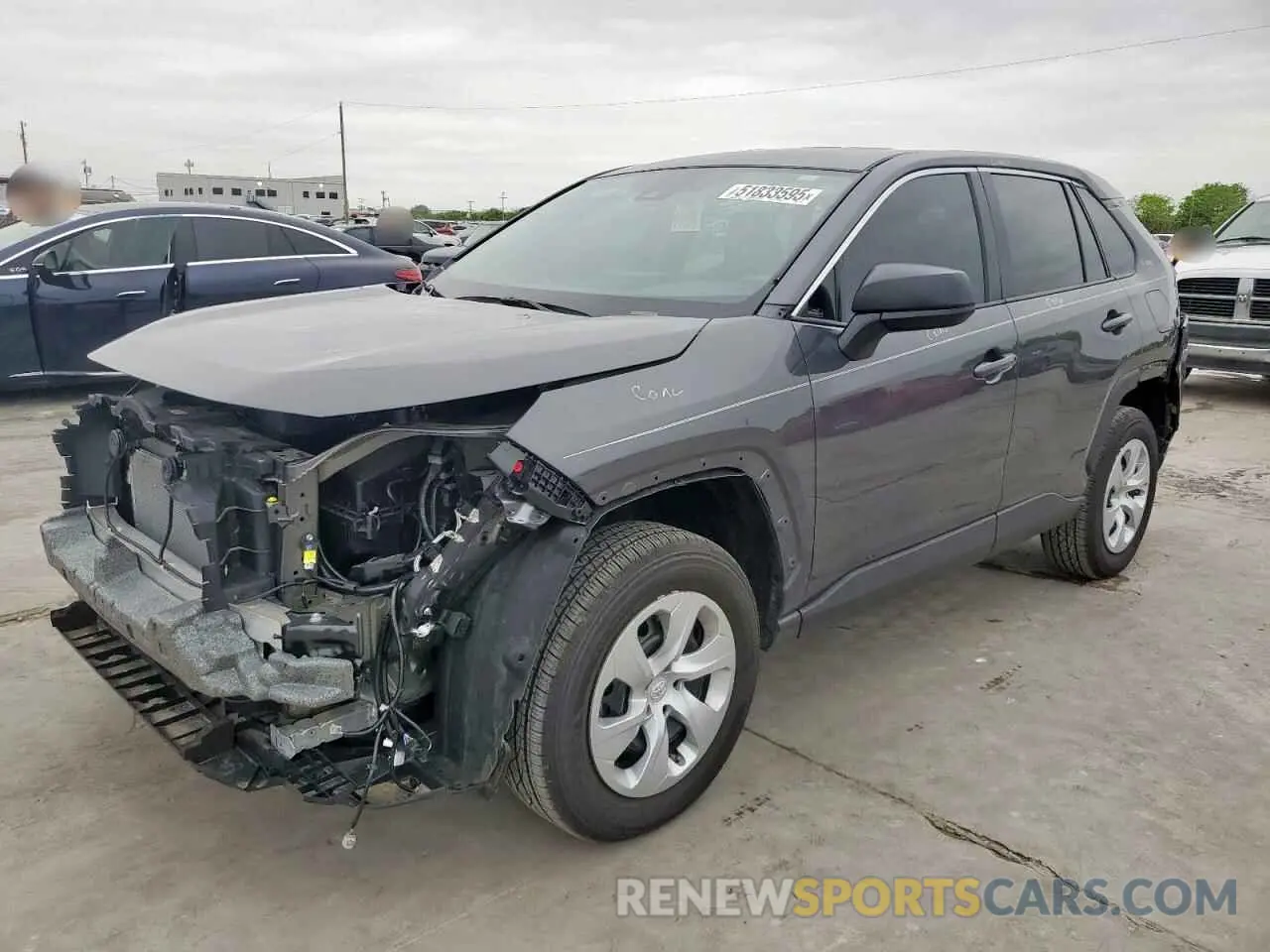 1 fotografías del automóvil dañado 2T3H1RFV4RW347816 TOYOTA RAV4 2024
