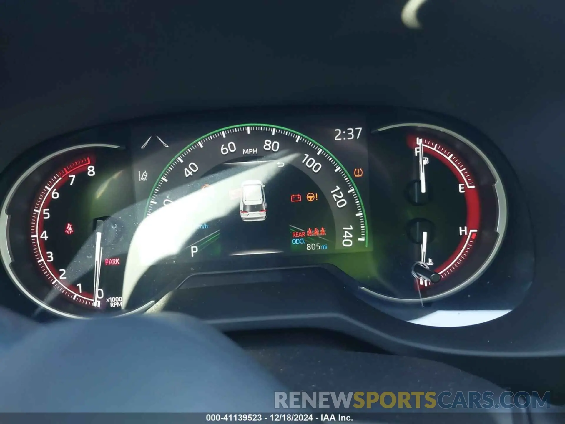 16 fotografías del automóvil dañado 2T3H1RFV4RW361442 TOYOTA RAV4 2024