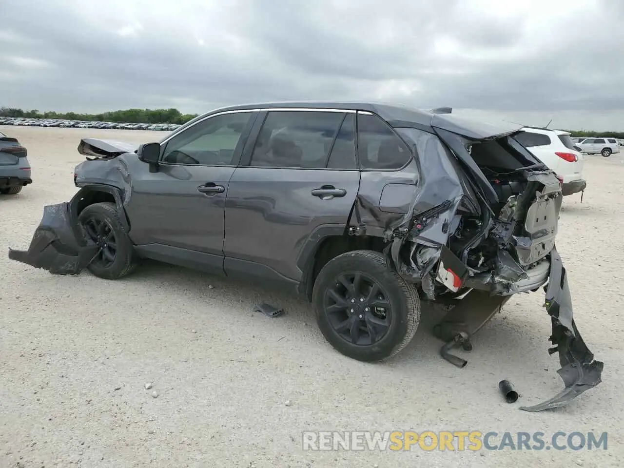 2 fotografías del automóvil dañado 2T3H1RFV5RC267135 TOYOTA RAV4 2024