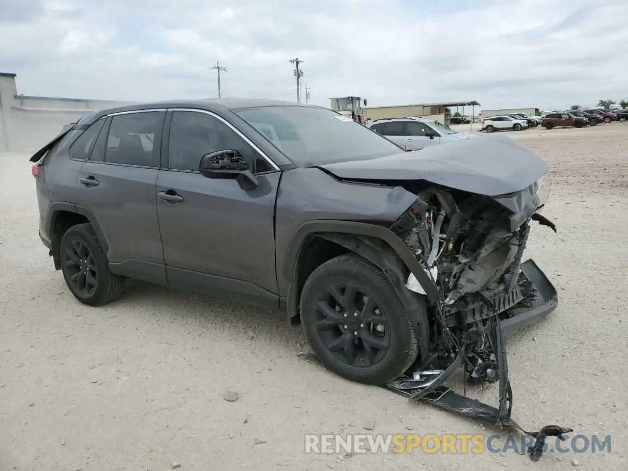 4 fotografías del automóvil dañado 2T3H1RFV5RC267135 TOYOTA RAV4 2024