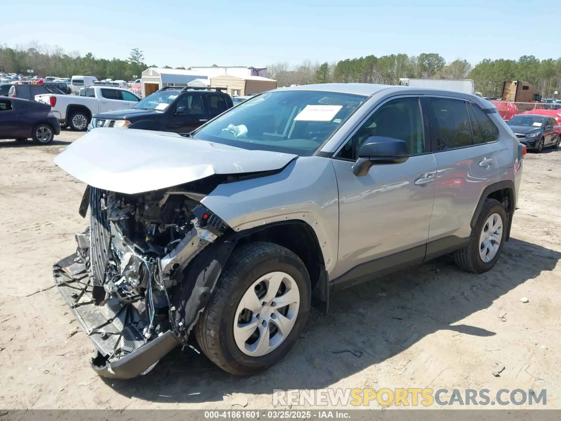 2 fotografías del automóvil dañado 2T3H1RFV5RW339305 TOYOTA RAV4 2024