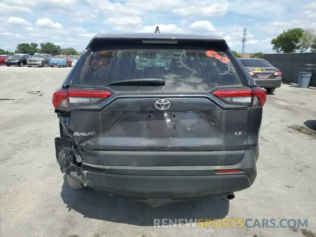 6 fotografías del automóvil dañado 2T3H1RFV6RC273459 TOYOTA RAV4 2024