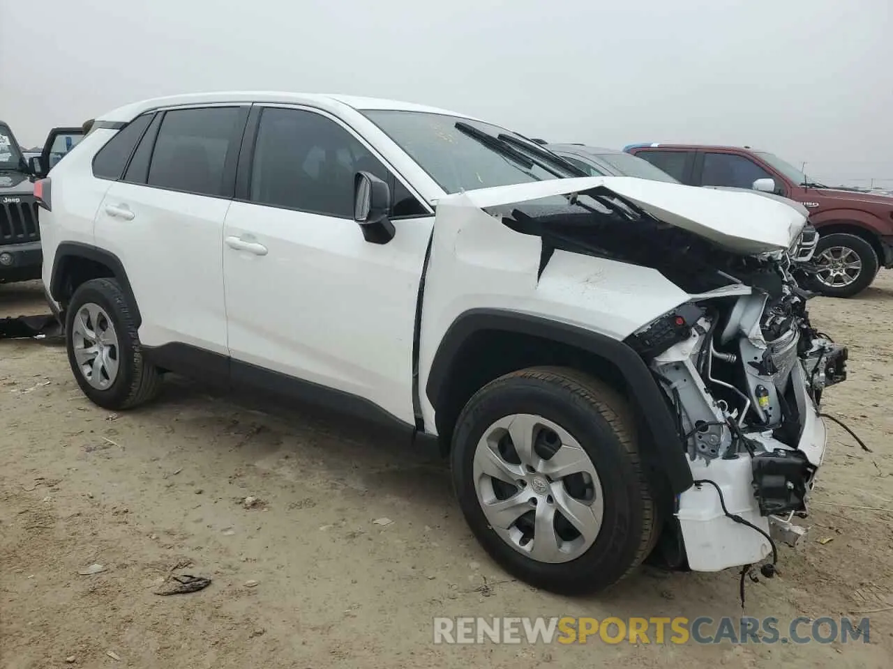 4 fotografías del automóvil dañado 2T3H1RFV6RC299141 TOYOTA RAV4 2024