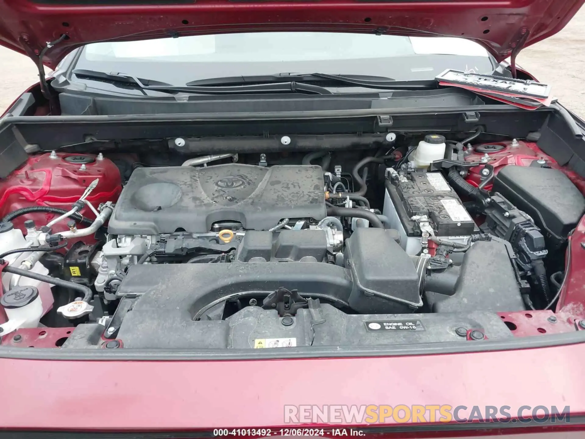 10 fotografías del automóvil dañado 2T3H1RFV6RW330998 TOYOTA RAV4 2024