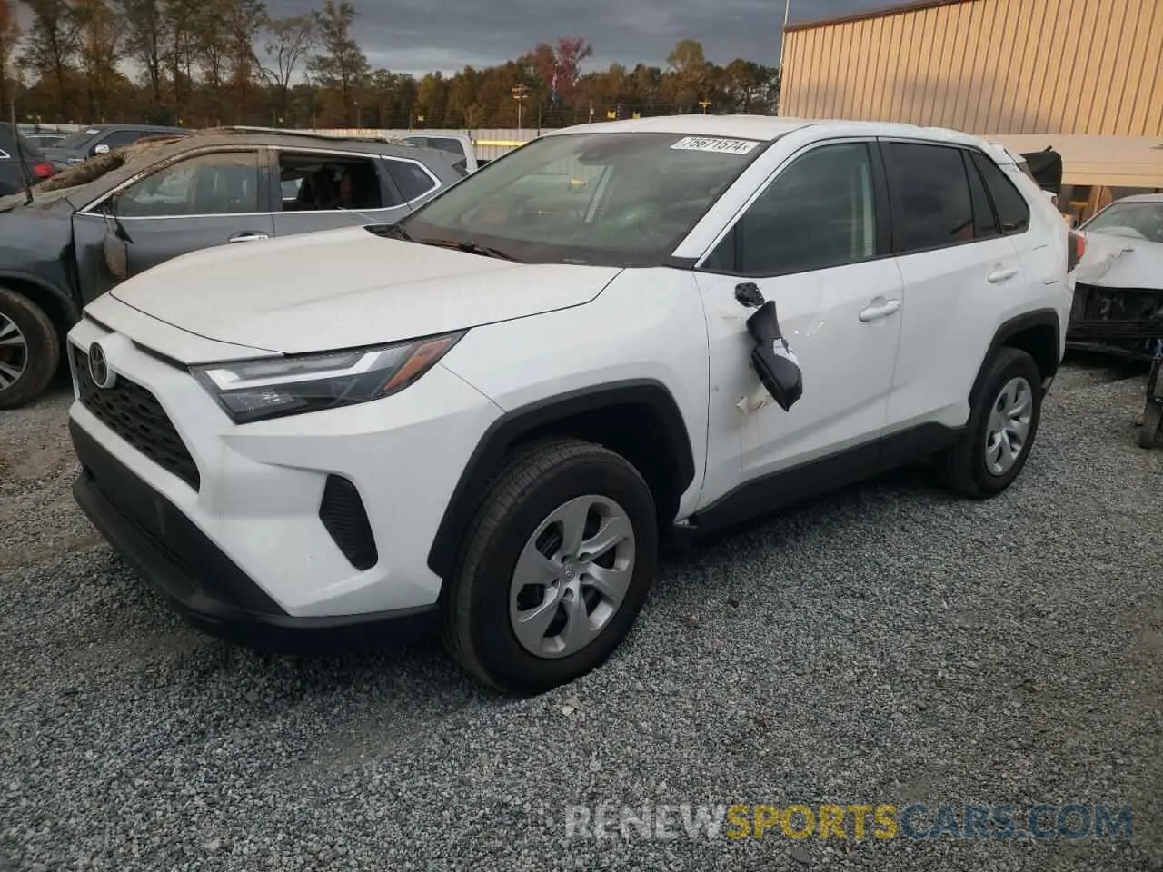 1 fotografías del automóvil dañado 2T3H1RFV7RW309318 TOYOTA RAV4 2024