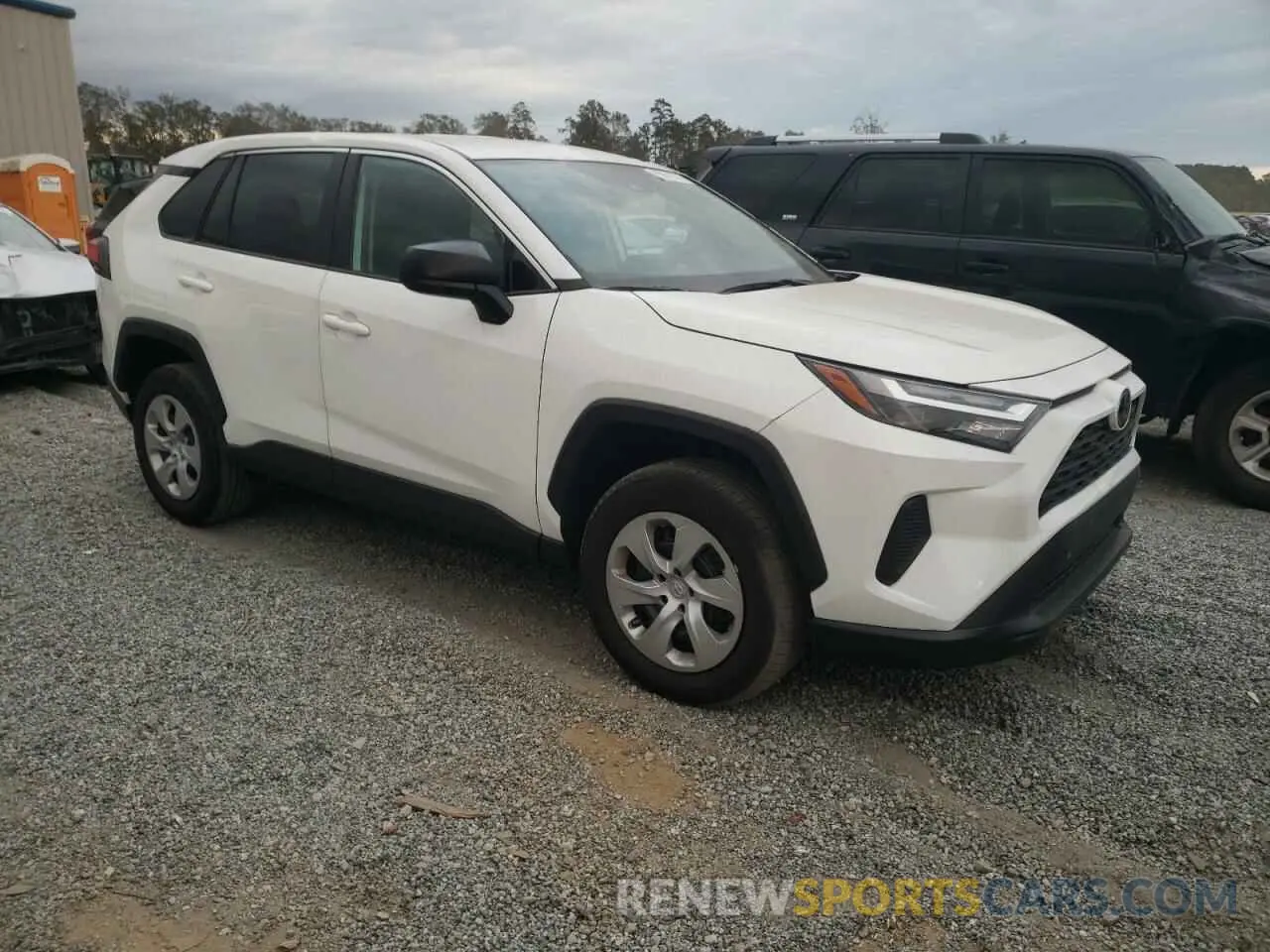 4 fotografías del automóvil dañado 2T3H1RFV7RW309318 TOYOTA RAV4 2024
