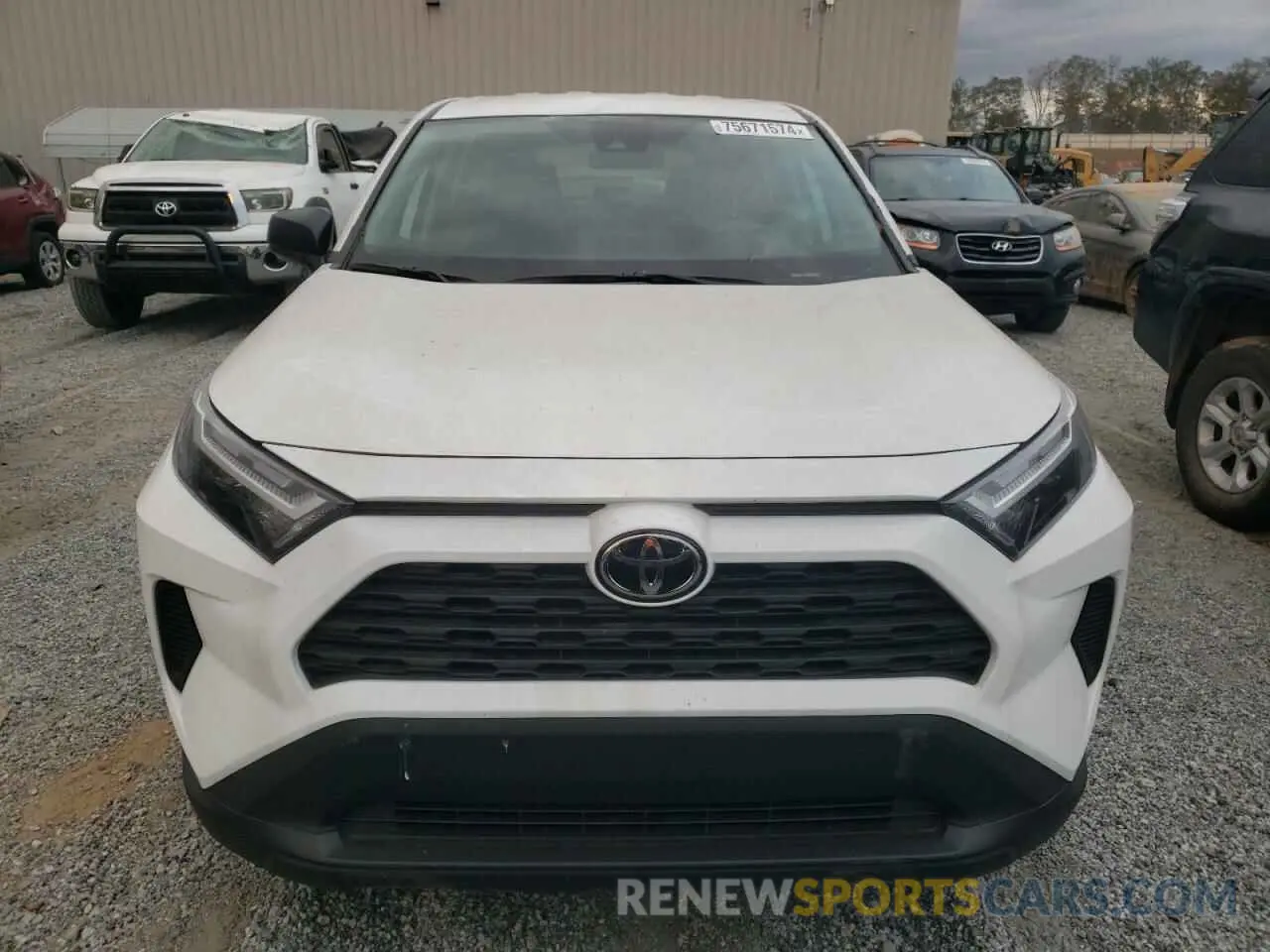 5 fotografías del automóvil dañado 2T3H1RFV7RW309318 TOYOTA RAV4 2024