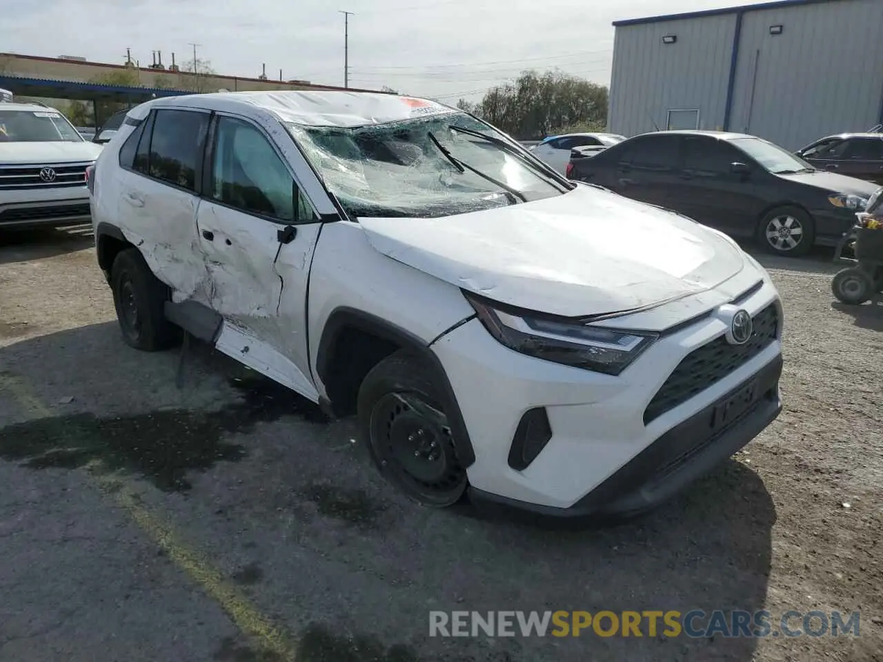 4 fotografías del automóvil dañado 2T3H1RFV7RW315846 TOYOTA RAV4 2024