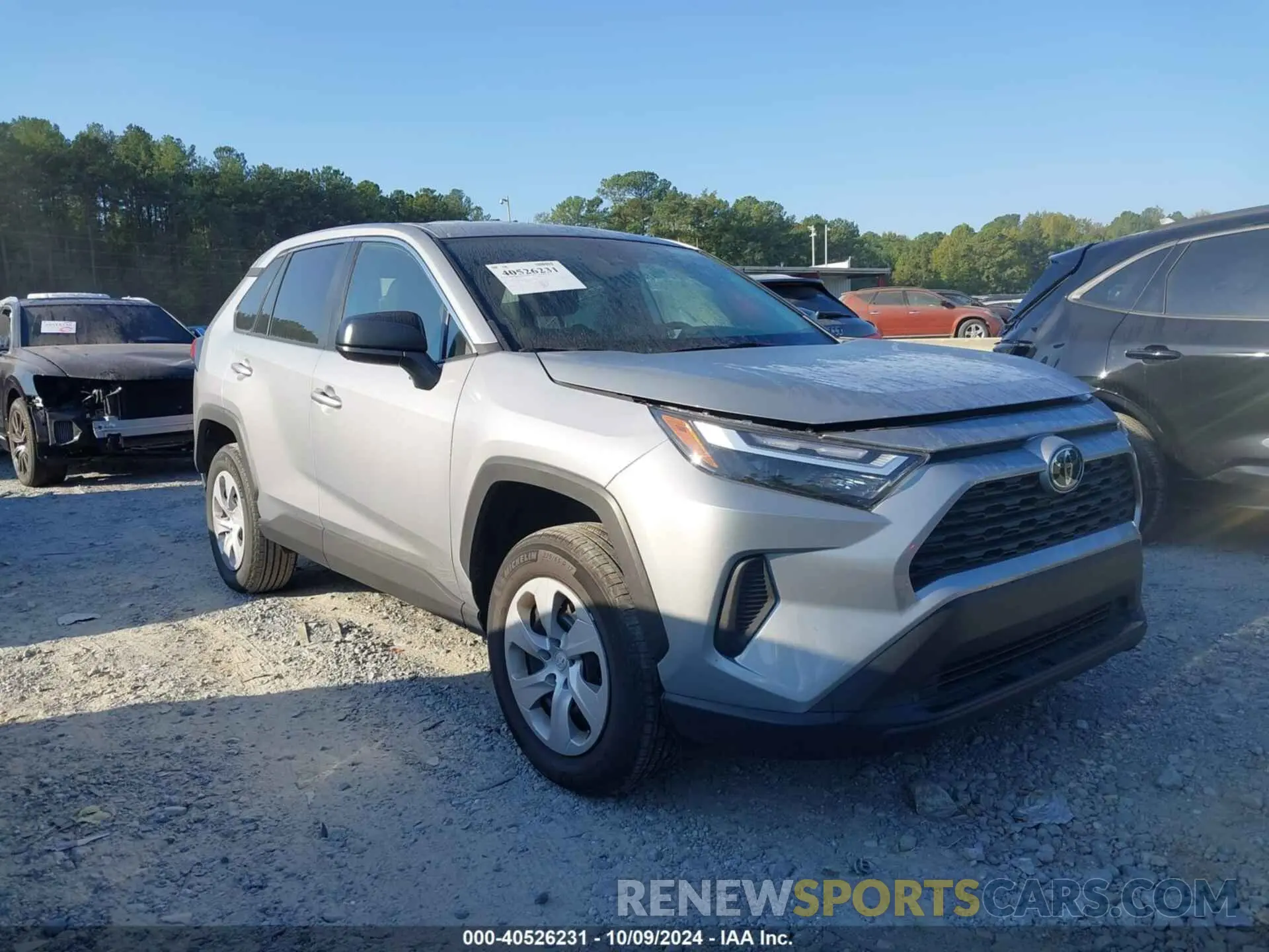 1 fotografías del automóvil dañado 2T3H1RFV7RW326555 TOYOTA RAV4 2024