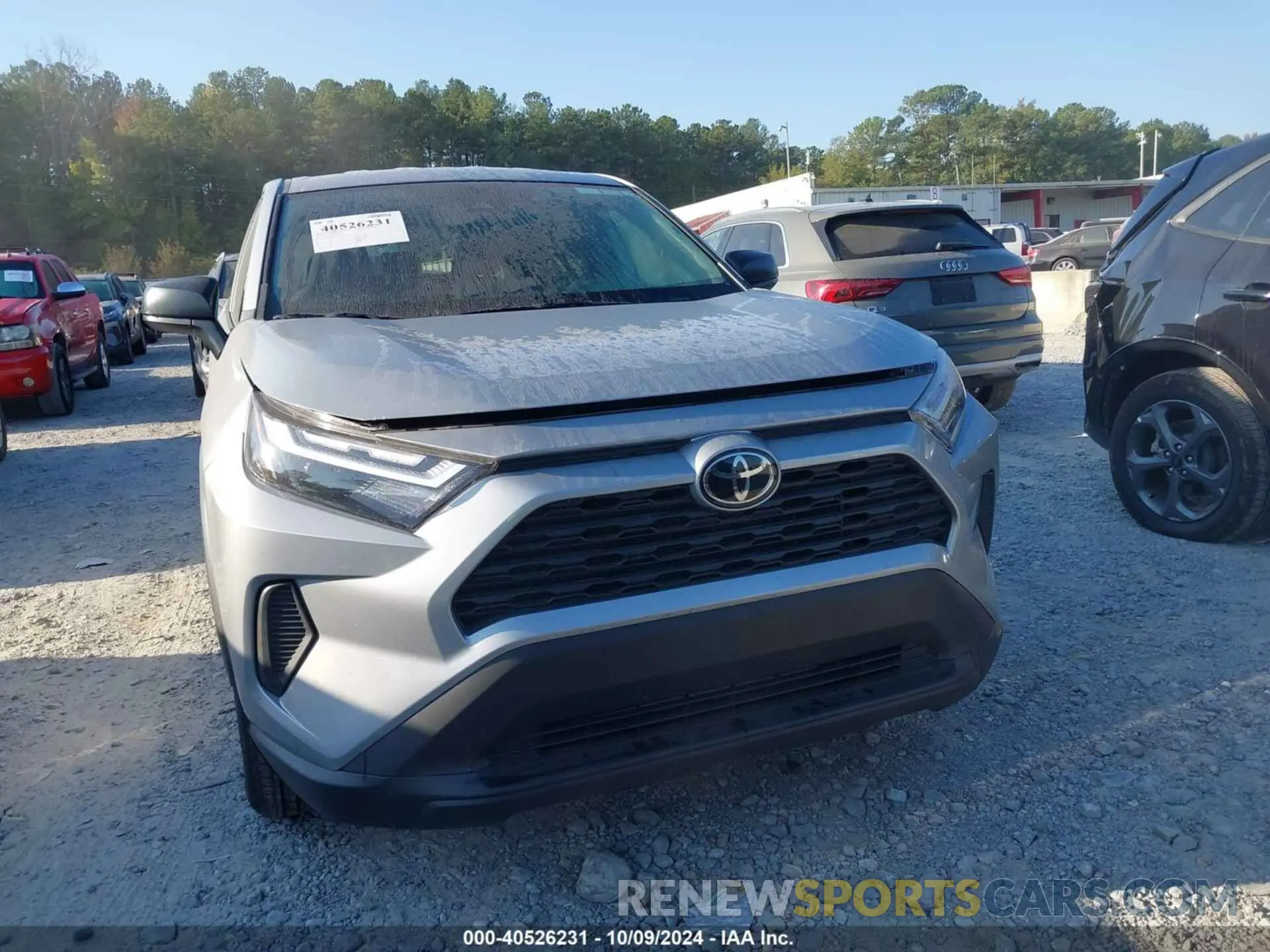12 fotografías del automóvil dañado 2T3H1RFV7RW326555 TOYOTA RAV4 2024