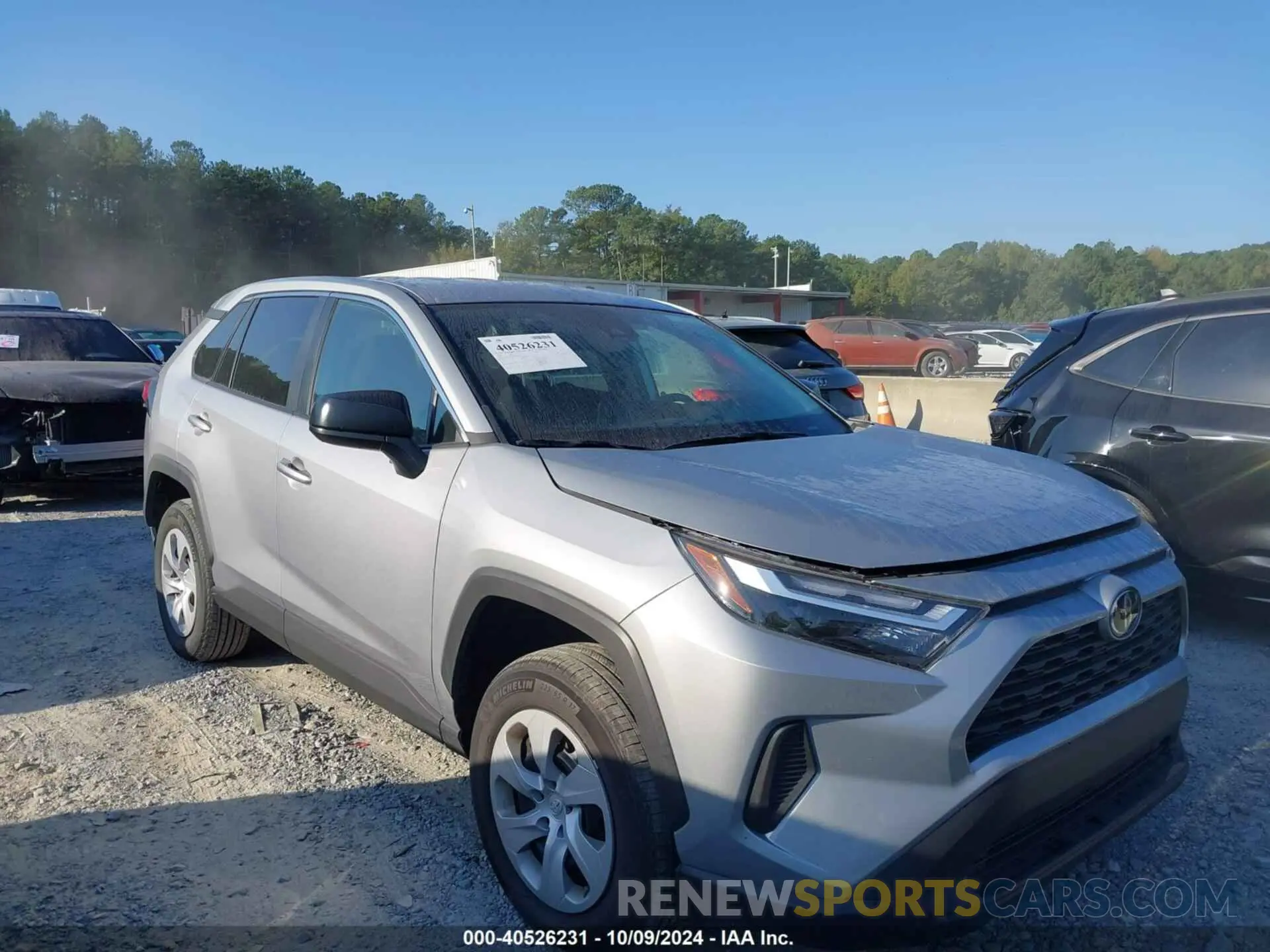 13 fotografías del automóvil dañado 2T3H1RFV7RW326555 TOYOTA RAV4 2024