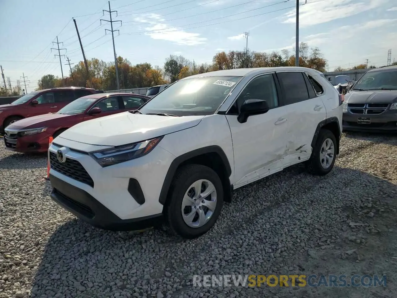 1 fotografías del automóvil dañado 2T3H1RFV7RW330234 TOYOTA RAV4 2024