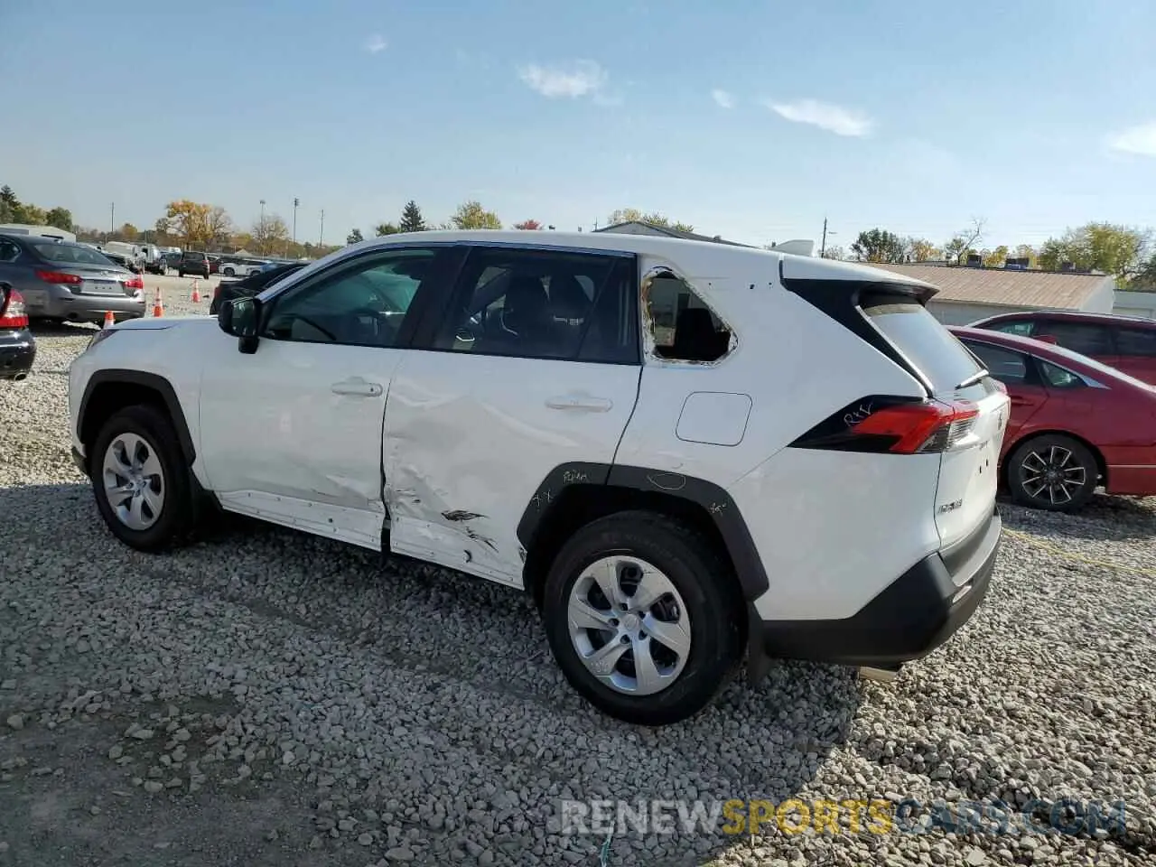 2 fotografías del automóvil dañado 2T3H1RFV7RW330234 TOYOTA RAV4 2024