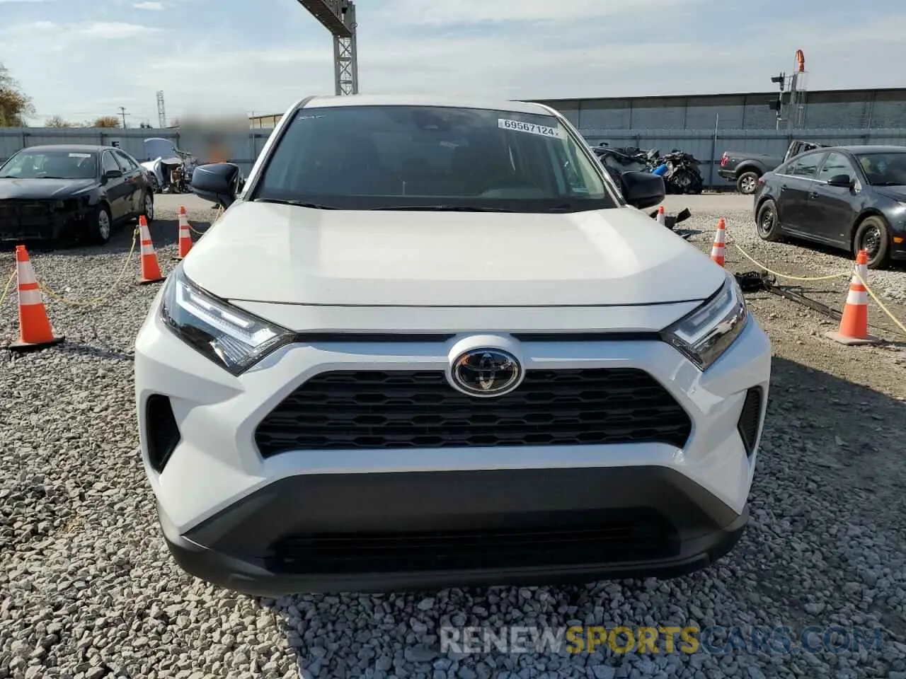 5 fotografías del automóvil dañado 2T3H1RFV7RW330234 TOYOTA RAV4 2024
