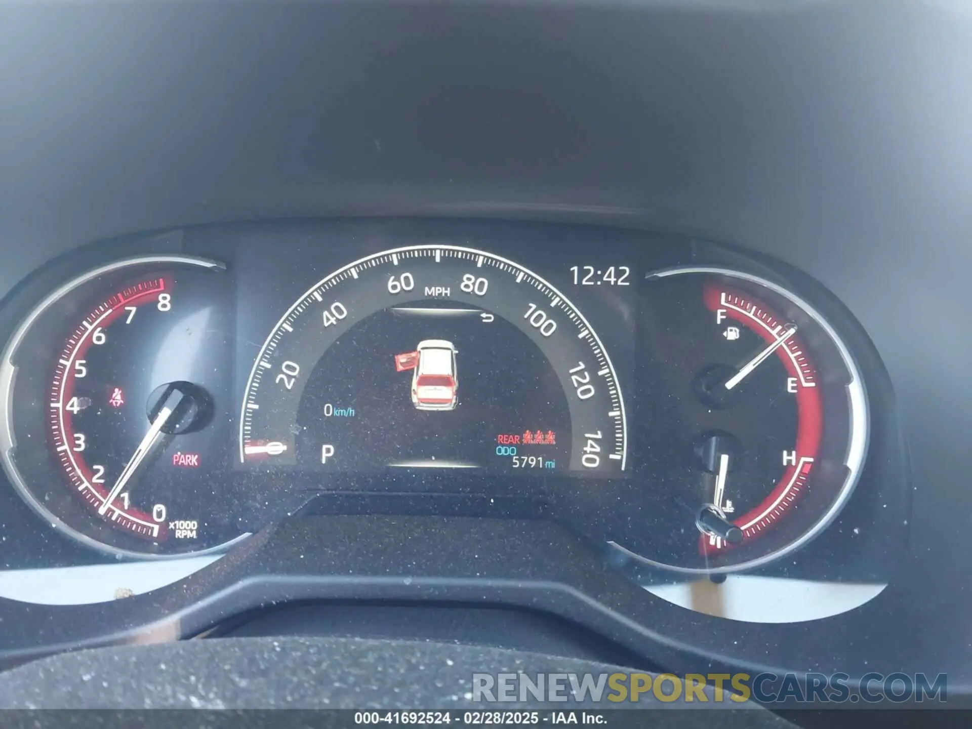 7 fotografías del automóvil dañado 2T3H1RFV8RC297407 TOYOTA RAV4 2024
