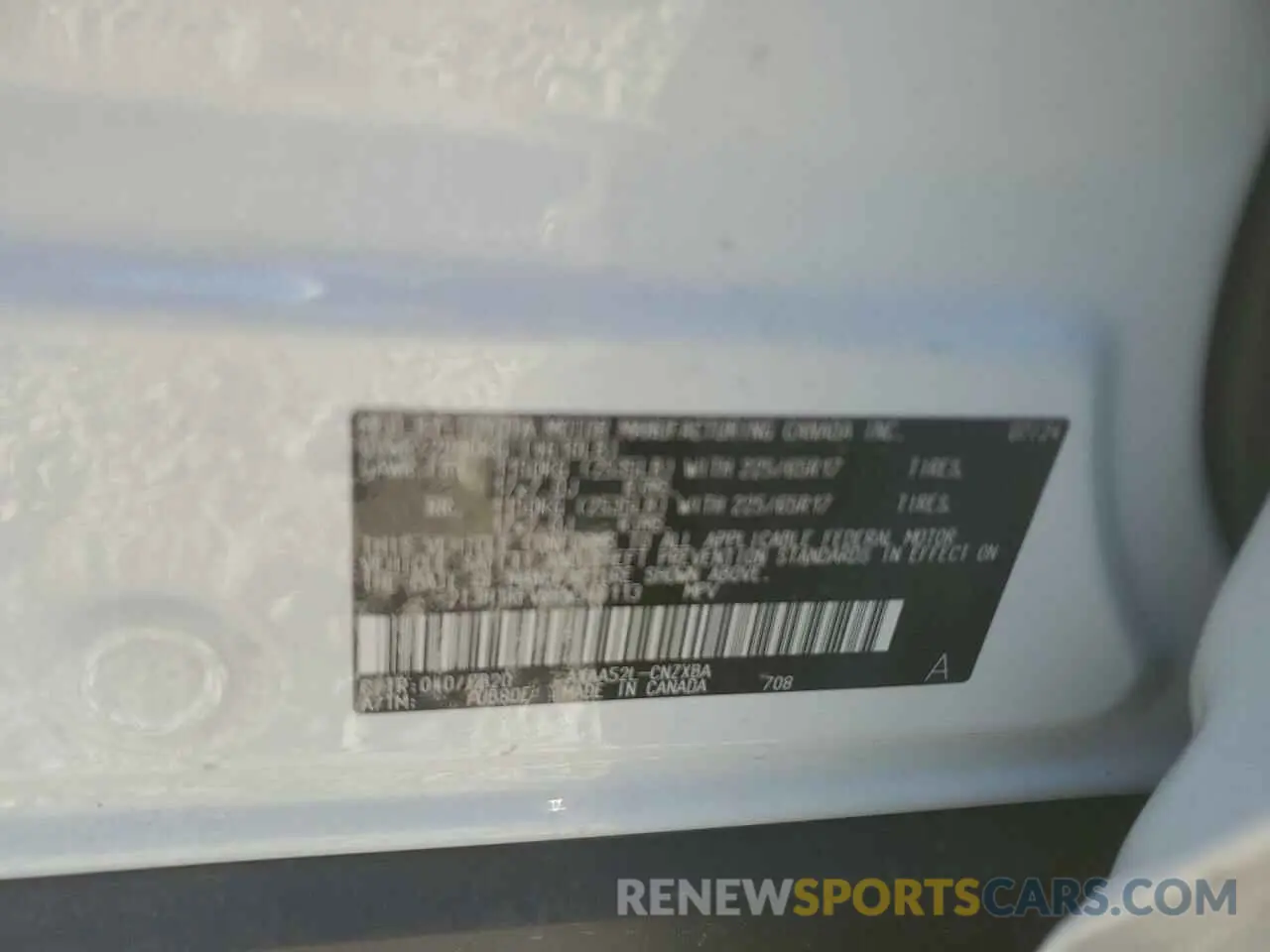 13 fotografías del automóvil dañado 2T3H1RFV8RW348113 TOYOTA RAV4 2024