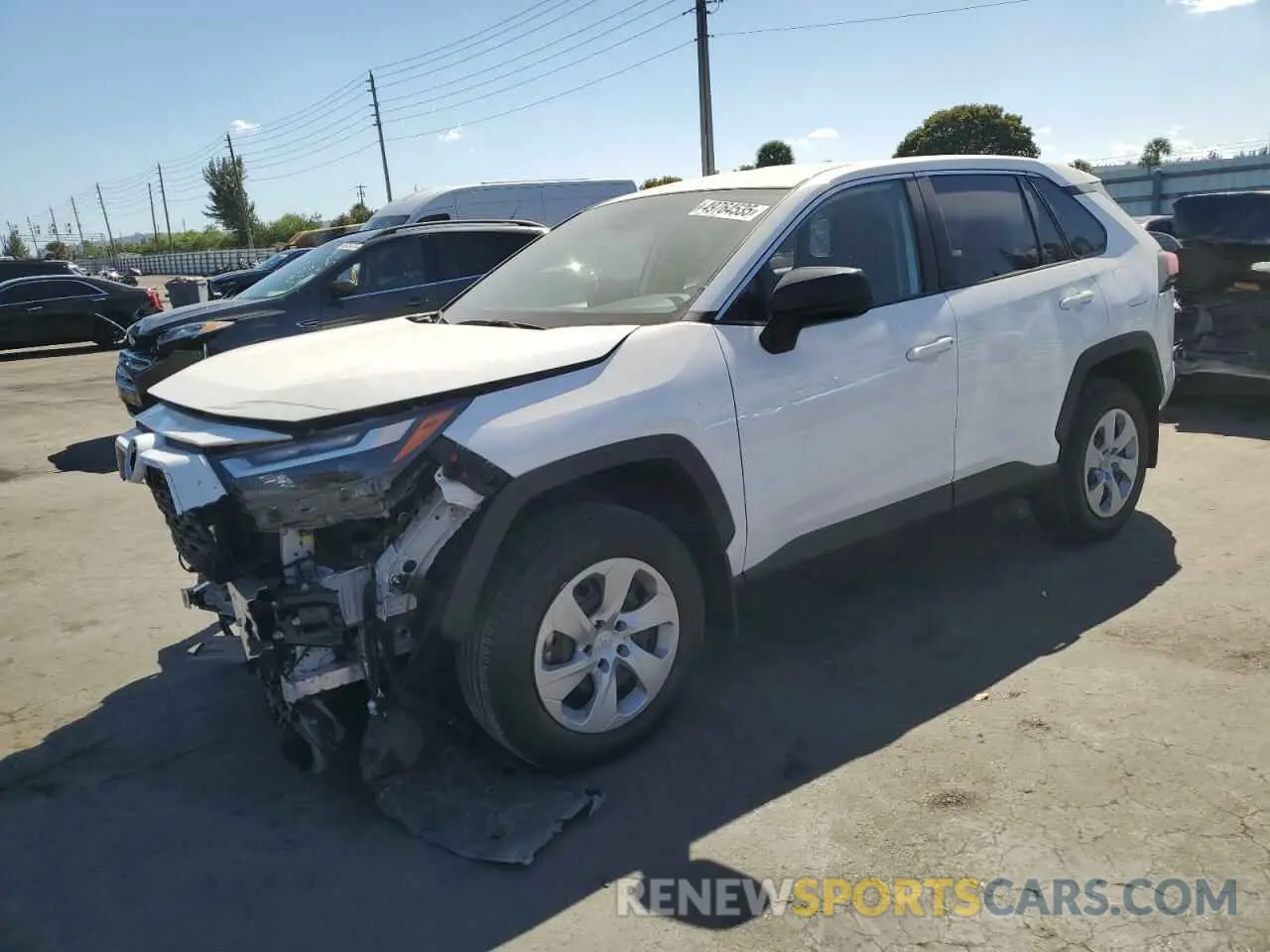 1 fotografías del automóvil dañado 2T3H1RFV9RC299215 TOYOTA RAV4 2024