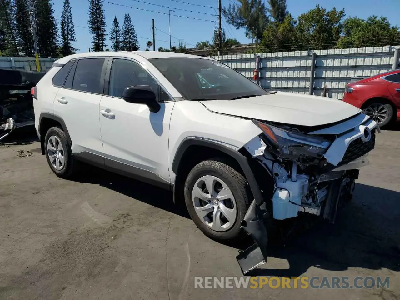 4 fotografías del automóvil dañado 2T3H1RFV9RC299215 TOYOTA RAV4 2024