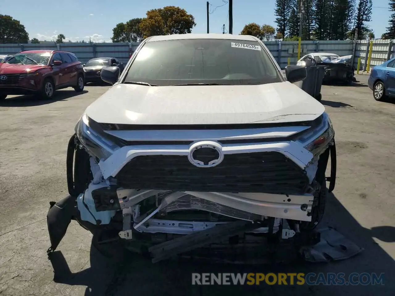 5 fotografías del automóvil dañado 2T3H1RFV9RC299215 TOYOTA RAV4 2024