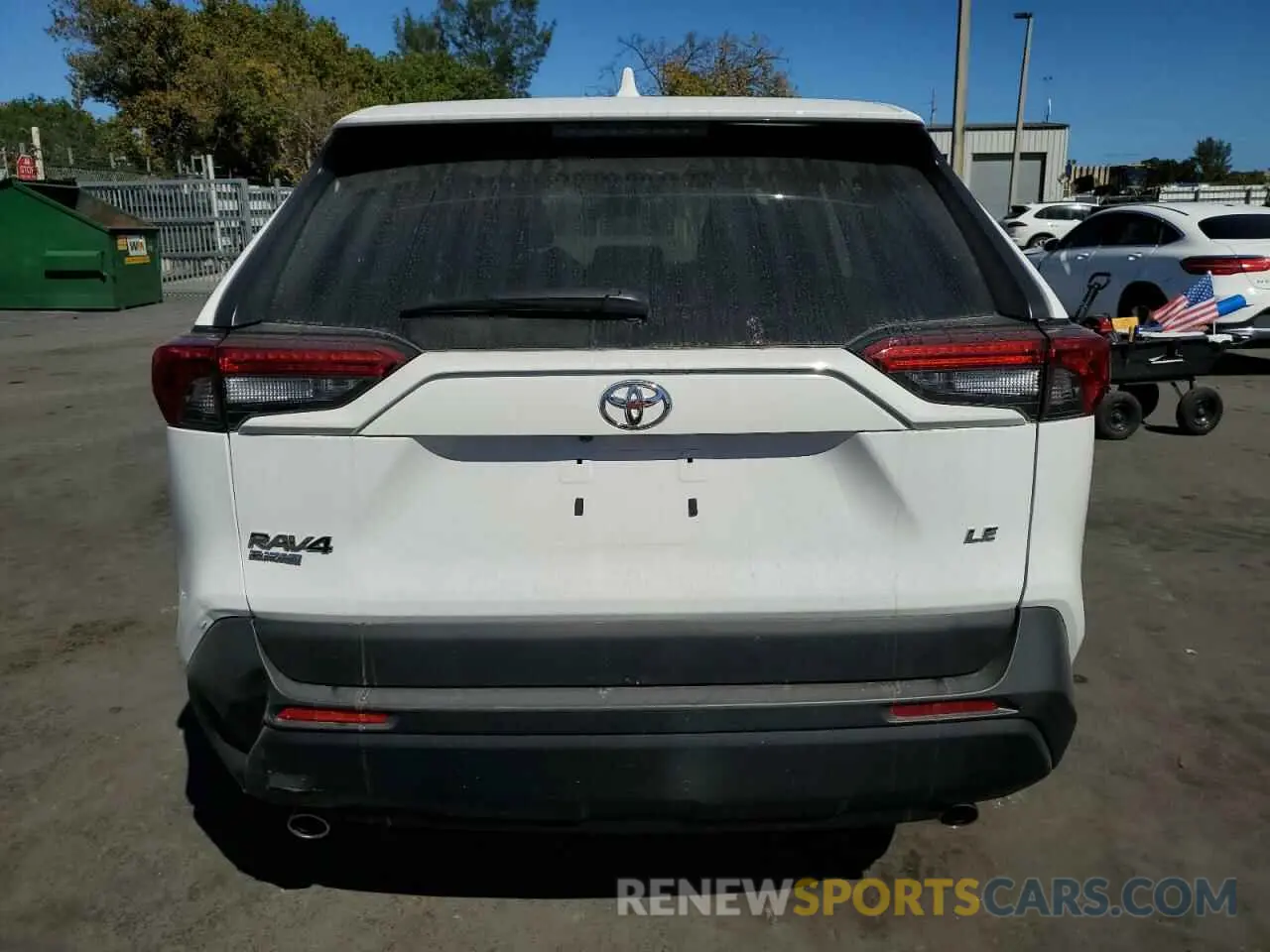 6 fotografías del automóvil dañado 2T3H1RFV9RC299215 TOYOTA RAV4 2024