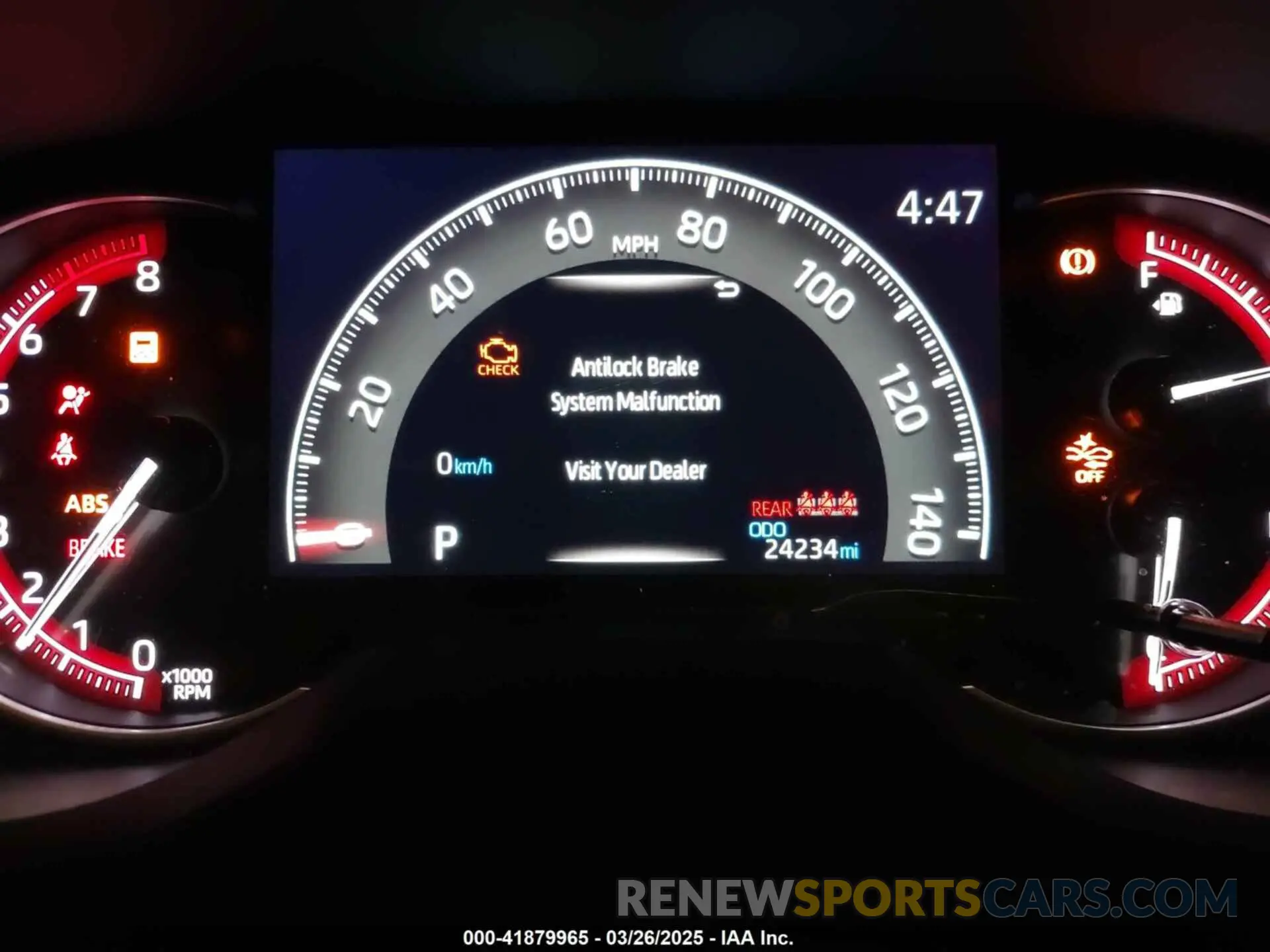 7 fotografías del automóvil dañado 2T3H1RFV9RW310681 TOYOTA RAV4 2024