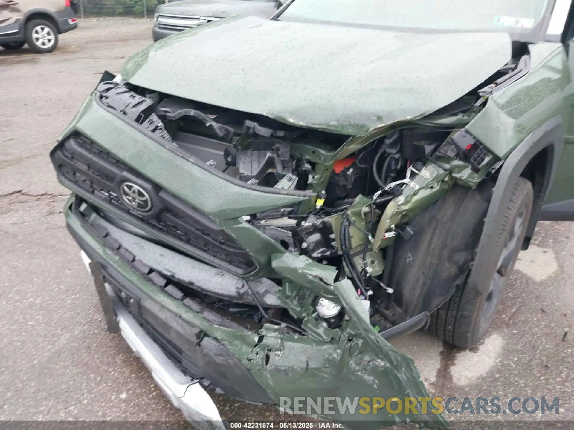 6 fotografías del automóvil dañado 2T3J1RFV0RW441922 TOYOTA RAV4 2024
