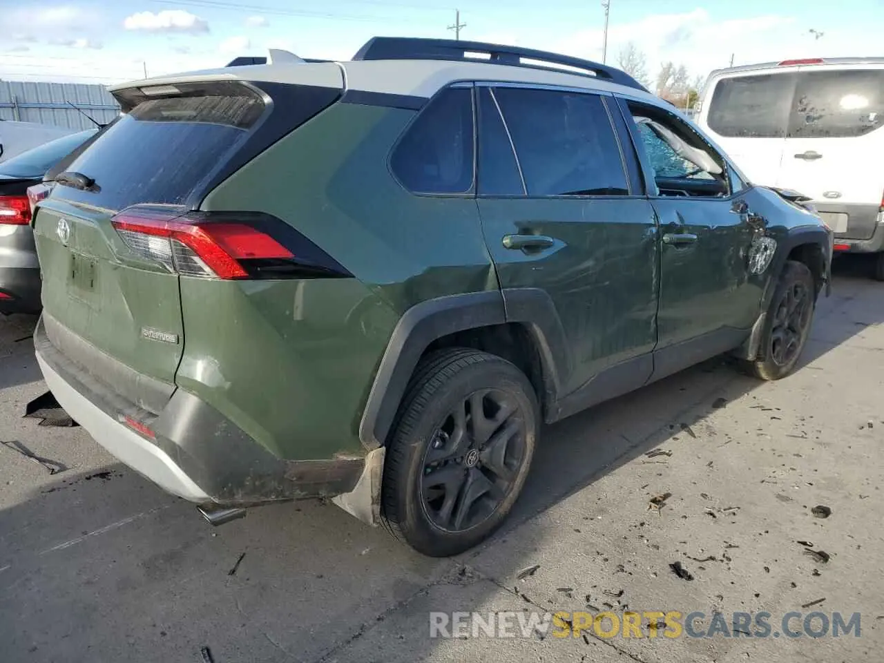3 fotografías del automóvil dañado 2T3J1RFV0RW459434 TOYOTA RAV4 2024