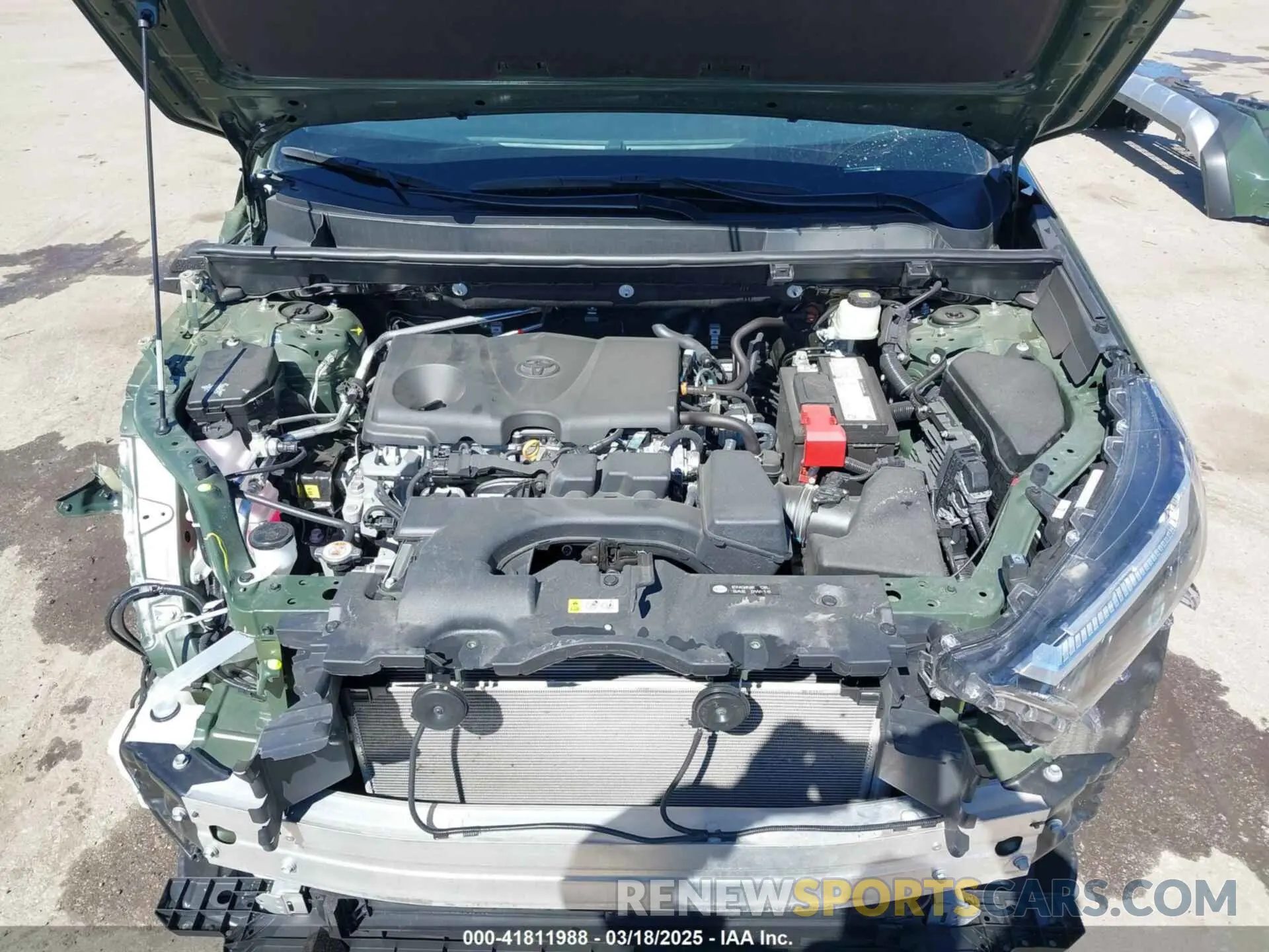 10 fotografías del automóvil dañado 2T3J1RFV3RW442580 TOYOTA RAV4 2024