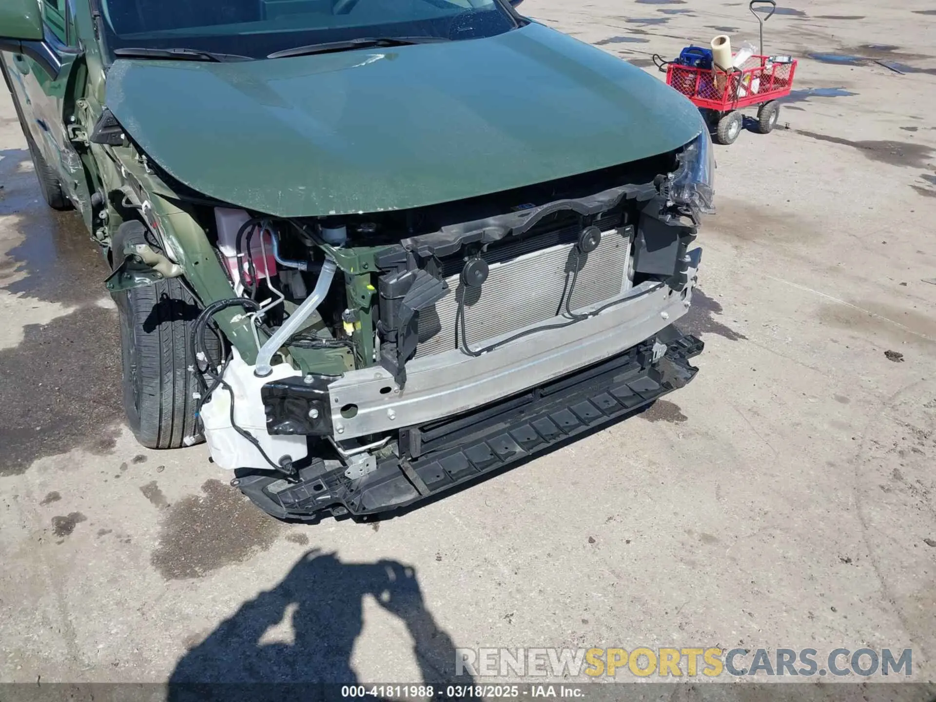 18 fotografías del automóvil dañado 2T3J1RFV3RW442580 TOYOTA RAV4 2024