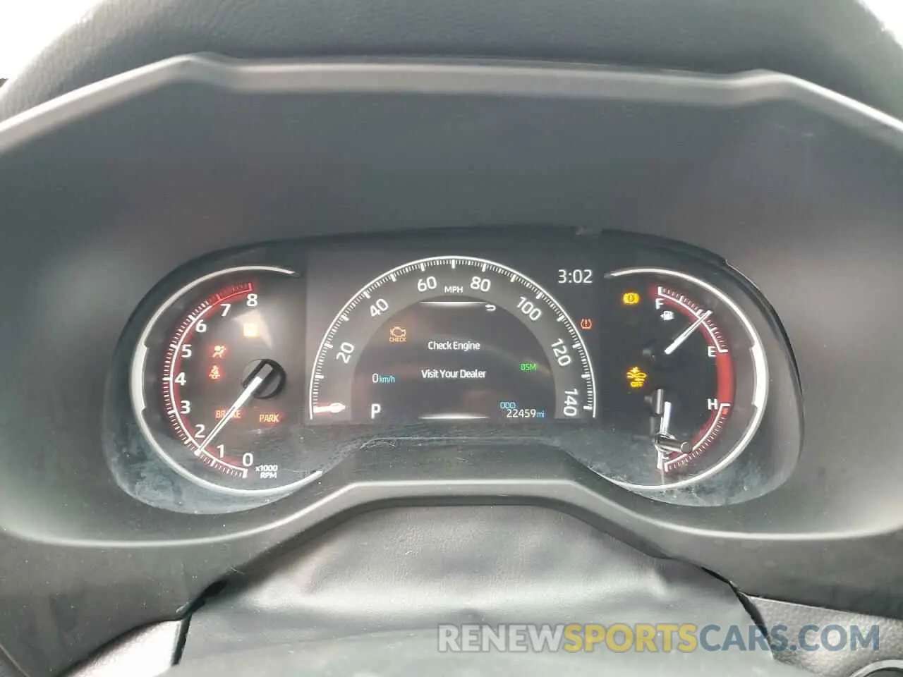 9 fotografías del automóvil dañado 2T3J1RFV4RW478519 TOYOTA RAV4 2024