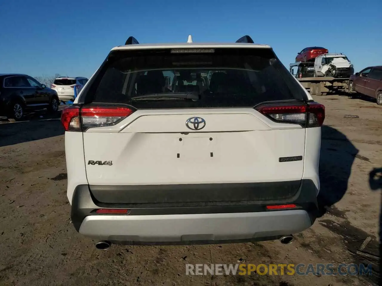 6 fotografías del automóvil dañado 2T3J1RFV8RW423720 TOYOTA RAV4 2024