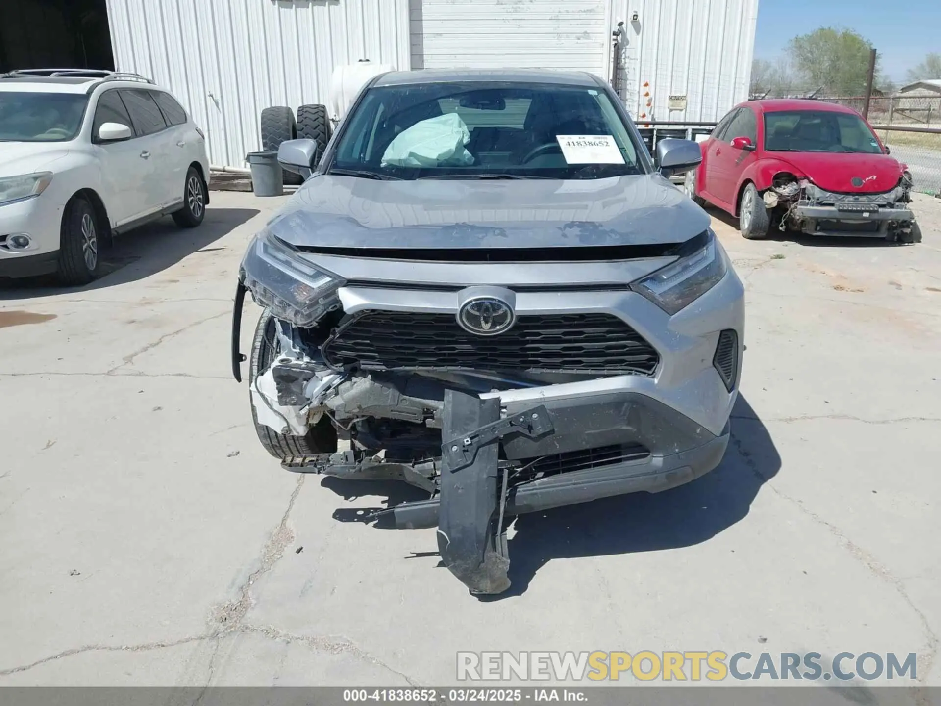 6 fotografías del automóvil dañado 2T3K1RFV4RC279959 TOYOTA RAV4 2024