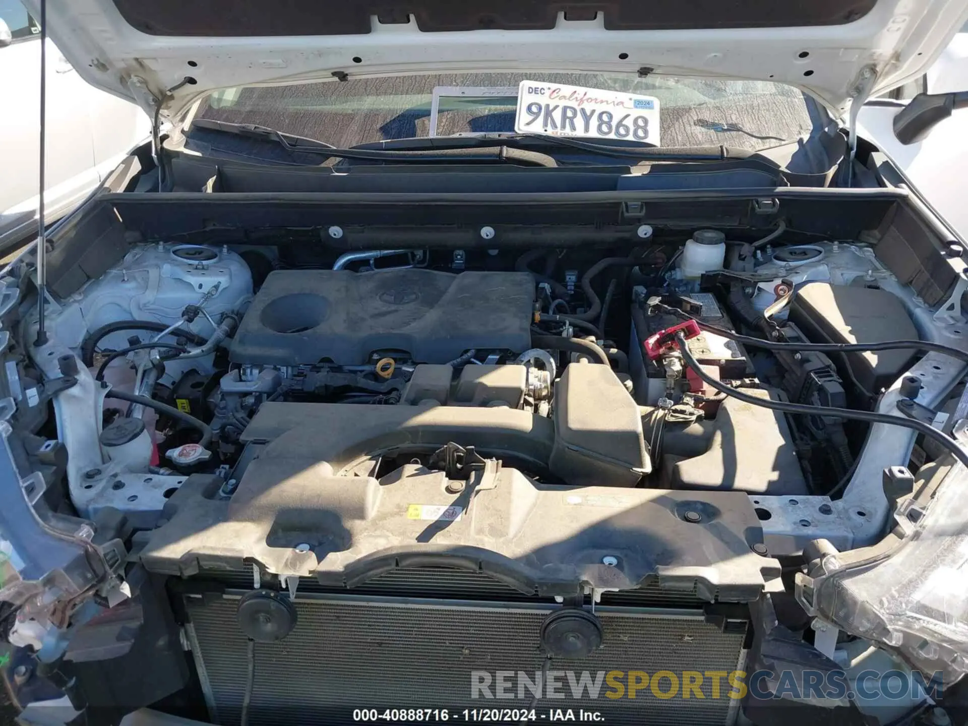 10 fotografías del automóvil dañado 2T3K1RFV4RW309055 TOYOTA RAV4 2024