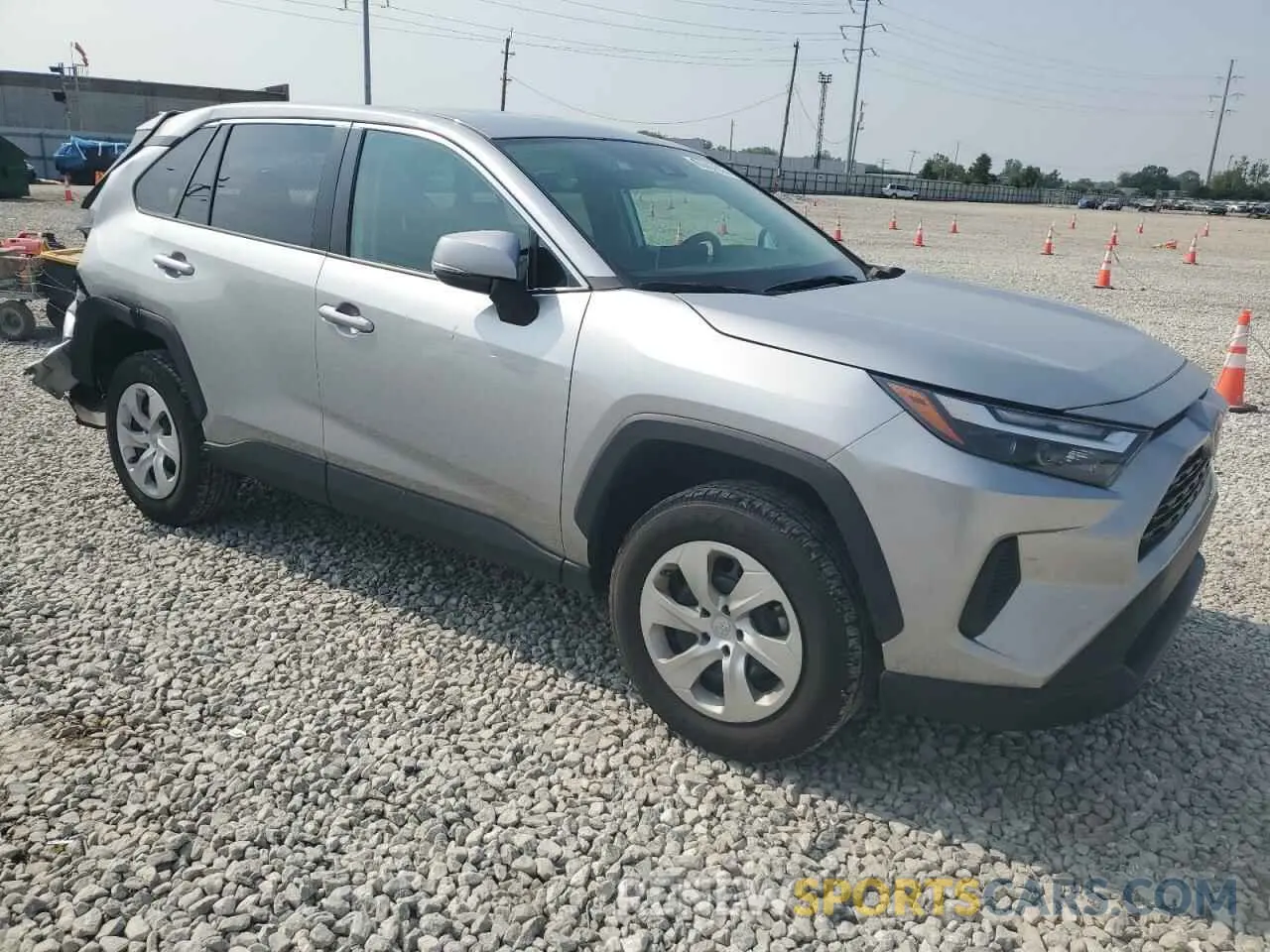 4 fotografías del automóvil dañado 2T3K1RFV6RC255436 TOYOTA RAV4 2024