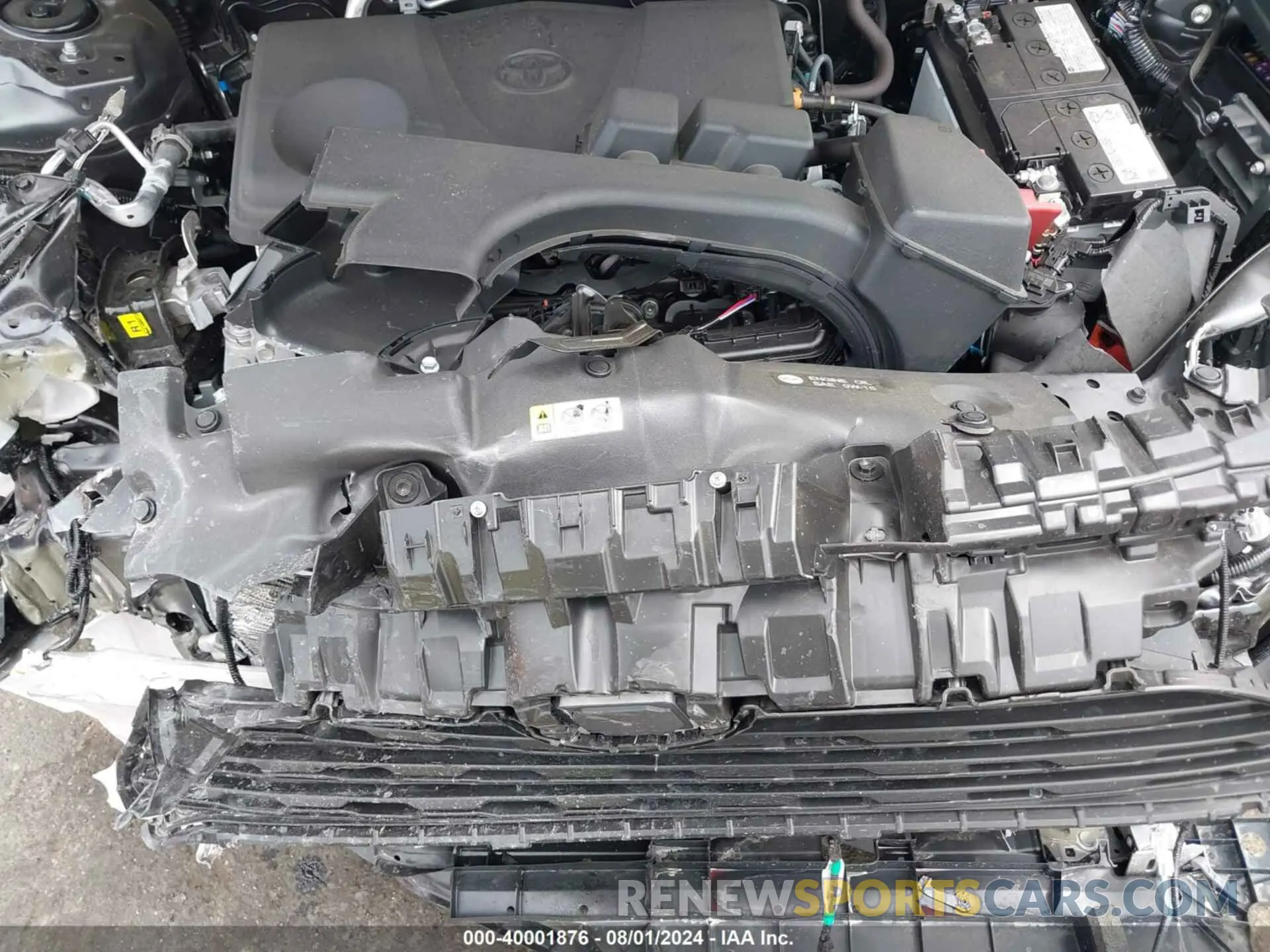 10 fotografías del automóvil dañado 2T3K1RFV7RW318395 TOYOTA RAV4 2024