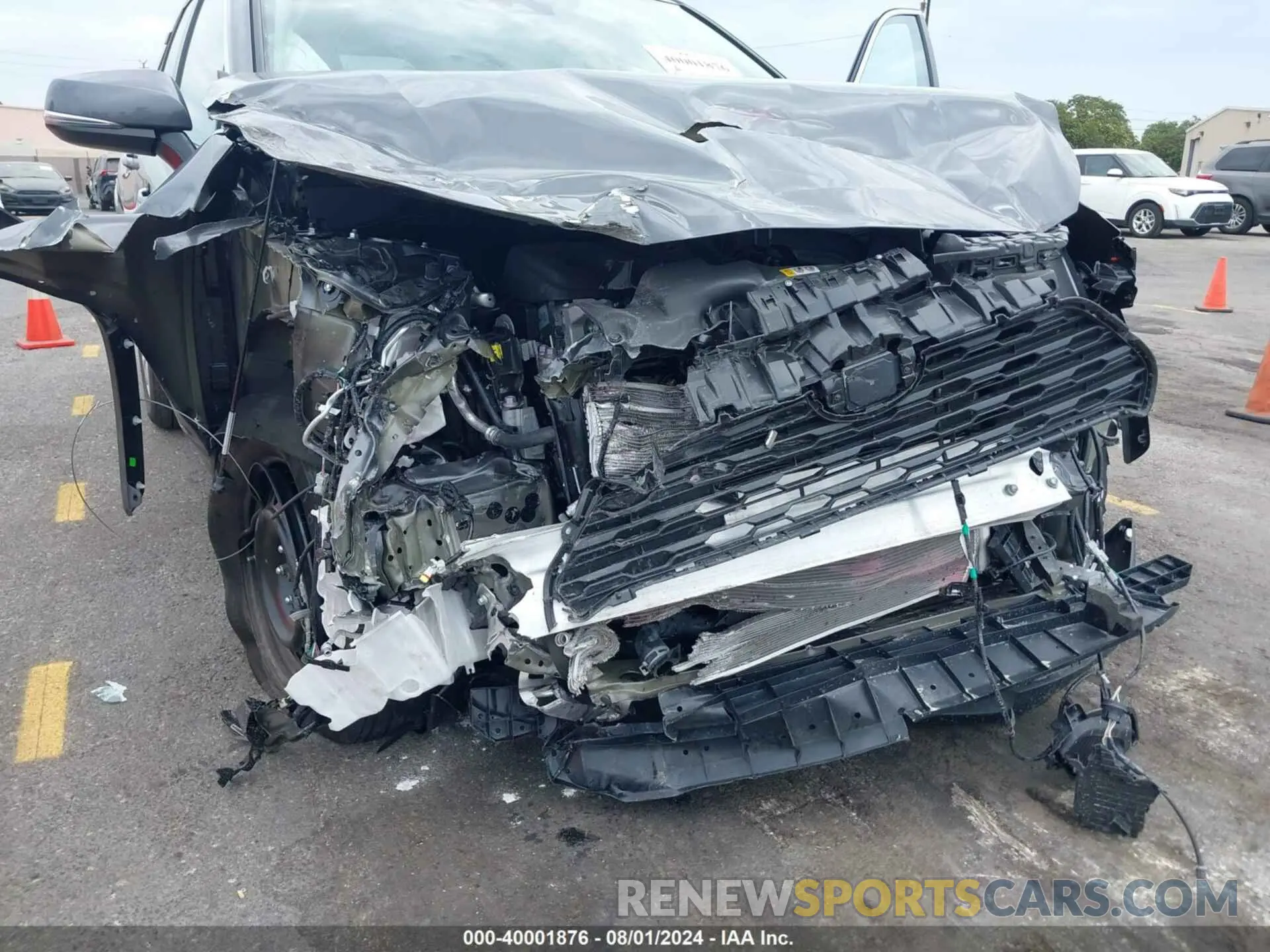 6 fotografías del automóvil dañado 2T3K1RFV7RW318395 TOYOTA RAV4 2024