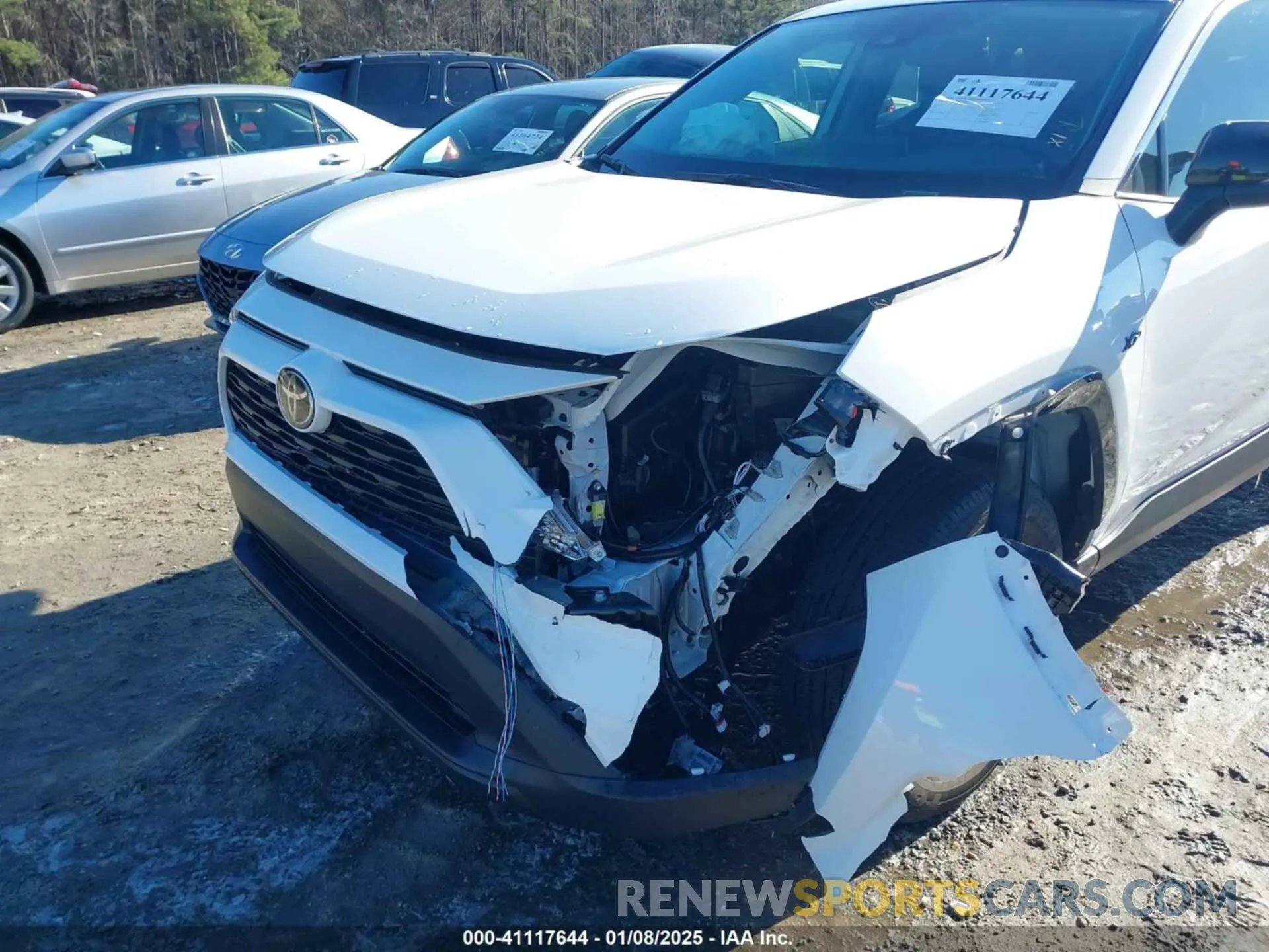 6 fotografías del automóvil dañado 2T3K1RFV8RC286302 TOYOTA RAV4 2024