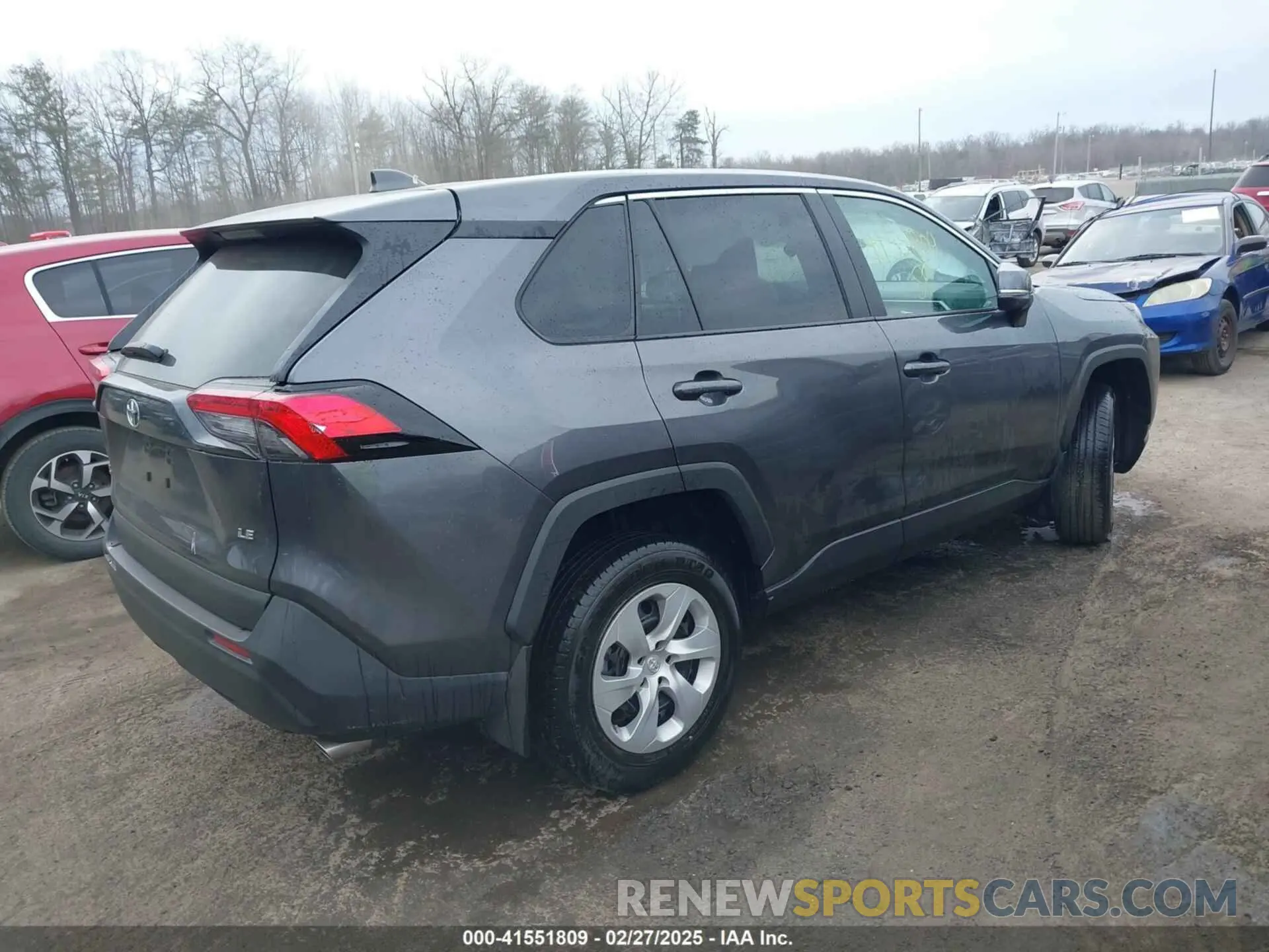 4 fotografías del automóvil dañado 2T3K1RFV9RC294117 TOYOTA RAV4 2024