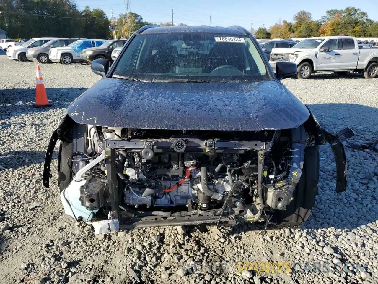 5 fotografías del automóvil dañado 2T3LWRFV5RW224635 TOYOTA RAV4 2024