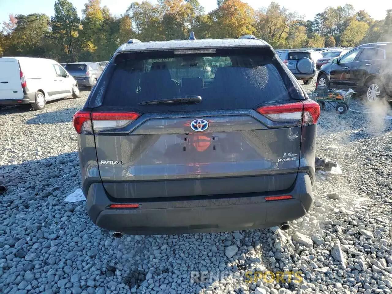 6 fotografías del automóvil dañado 2T3LWRFV5RW224635 TOYOTA RAV4 2024