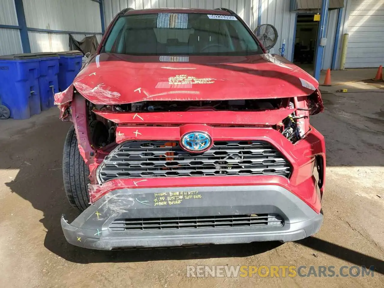 5 fotografías del automóvil dañado 2T3LWRFV7RW209635 TOYOTA RAV4 2024