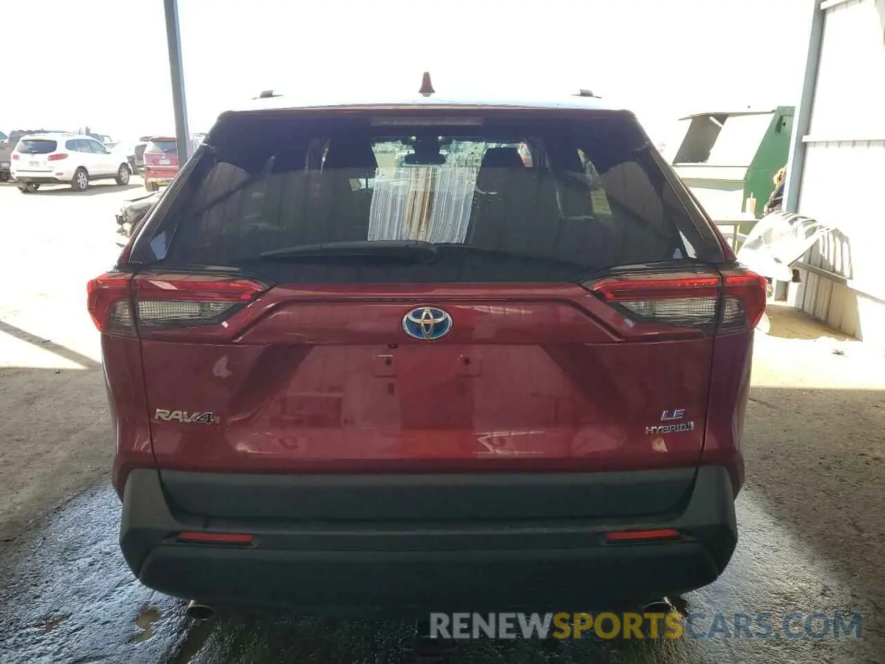 6 fotografías del automóvil dañado 2T3LWRFV7RW209635 TOYOTA RAV4 2024