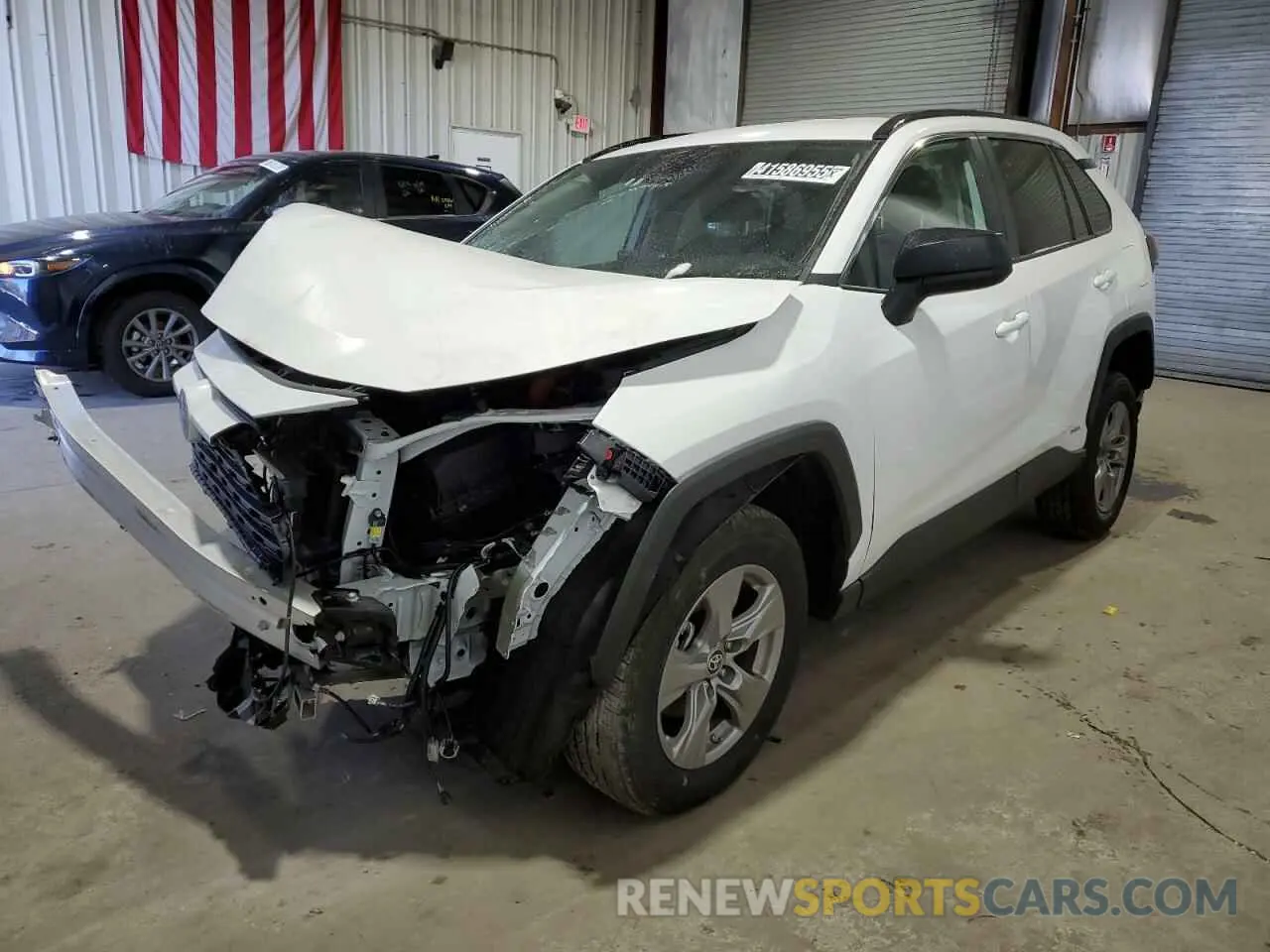 1 fotografías del automóvil dañado 2T3LWRFV9RW224184 TOYOTA RAV4 2024