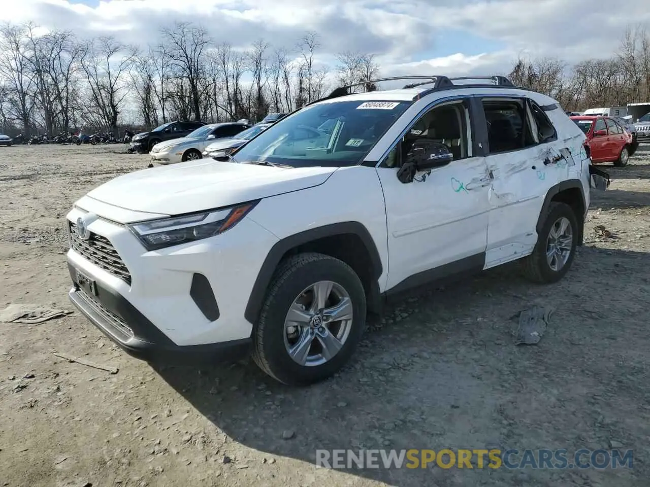 1 fotografías del automóvil dañado 2T3MWRFV7RW204312 TOYOTA RAV4 2024