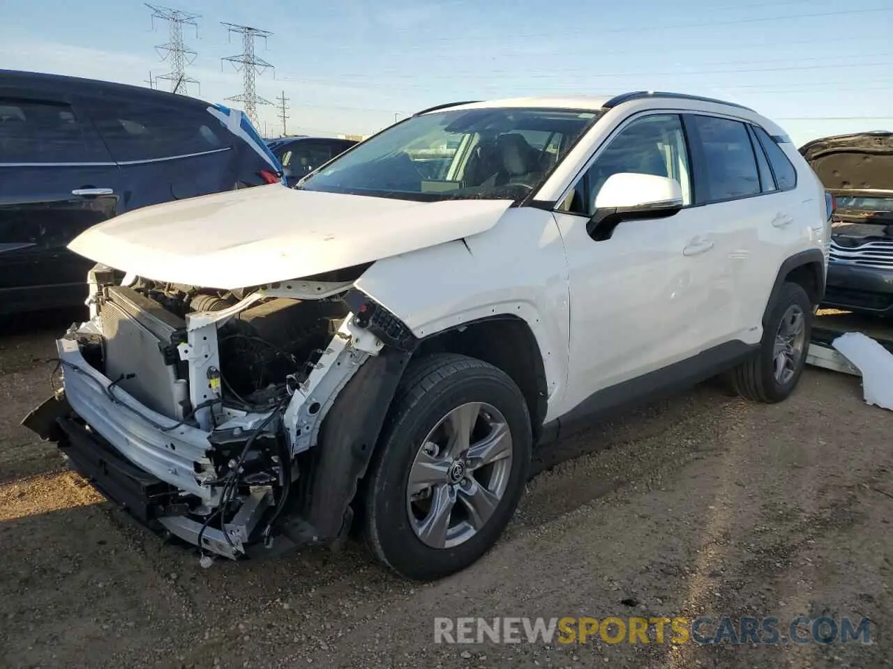 1 fotografías del automóvil dañado 2T3MWRFV9RW211598 TOYOTA RAV4 2024