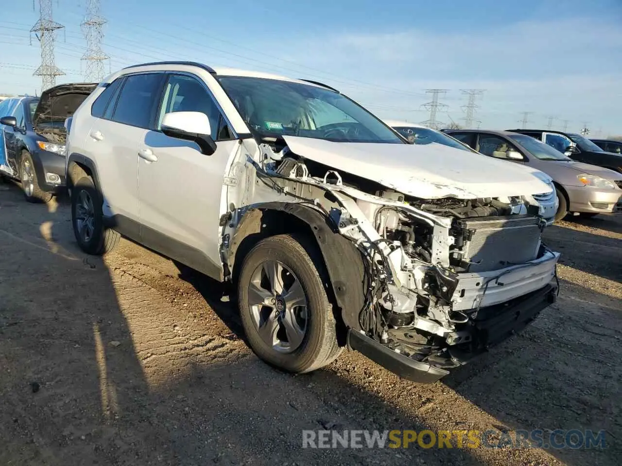 4 fotografías del automóvil dañado 2T3MWRFV9RW211598 TOYOTA RAV4 2024